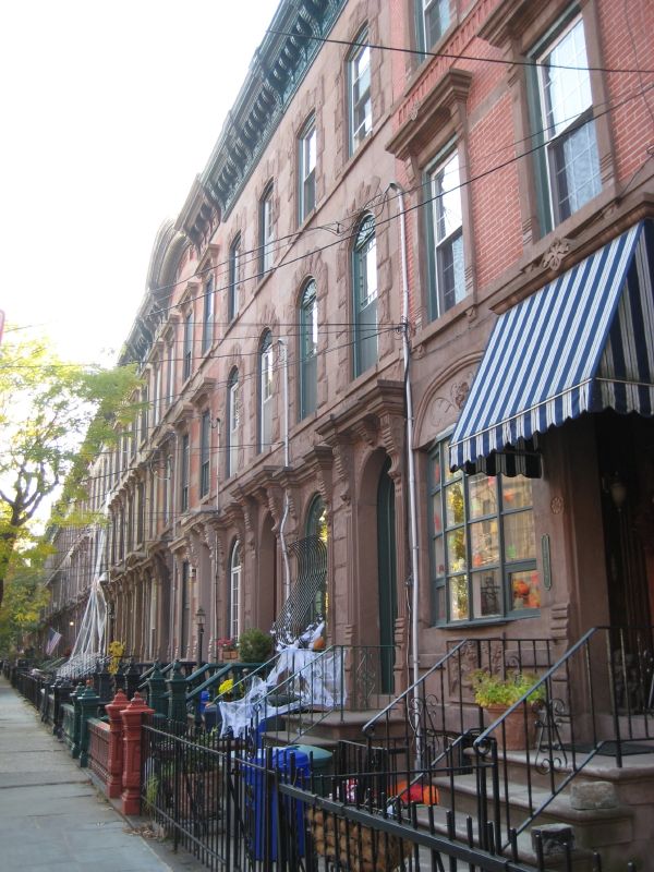 Typical Hoboken condo building on Washington Street